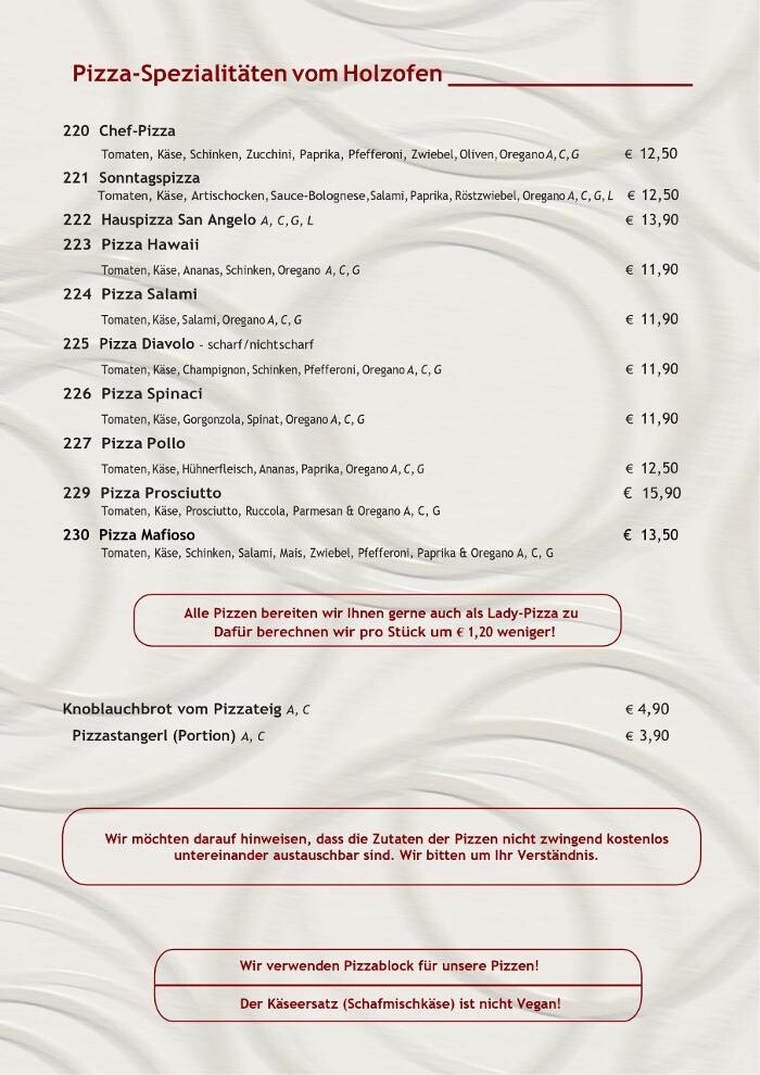 Bilder Pizzeria-Ristorante San Angelo