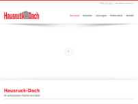 Hausruck-Dach GmbH website screenshot