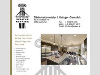 Littringer Steinmetzerei GmbH website screenshot