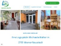 Website Screenshot Logopädie Michaela Walter