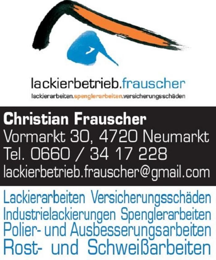 Bilder Lackierbetrieb Frauscher