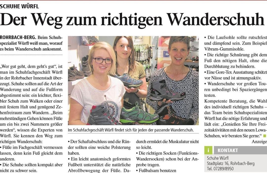 Bilder WÜRFL GMBH - Orthopädie Schuhtechnik