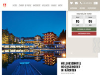 Hotel Hochschober Fam Leeb & Klein website screenshot