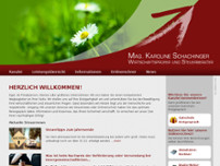 Mag. Karoline Schachinger website screenshot