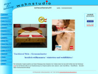 Wohnstudio - Andreas Scheuchenstuhl website screenshot