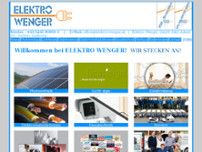 Elektro Wenger GmbH website screenshot