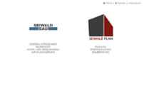 Seiwald Bau GesmbH & Co KG website screenshot