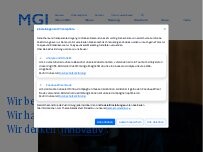 Website Screenshot MGI Radstadt Steuerberatung GmbH