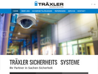 Träxler Sicherheitssysteme GmbH website screenshot