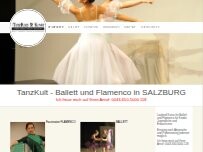 Website Screenshot Ballett- u. Flamenco-Studio #TanzKult & Kunst Ulrike Berghammer