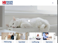 HB Haustechnik GmbH website screenshot