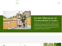 Website Screenshot Trachten Bärbel
