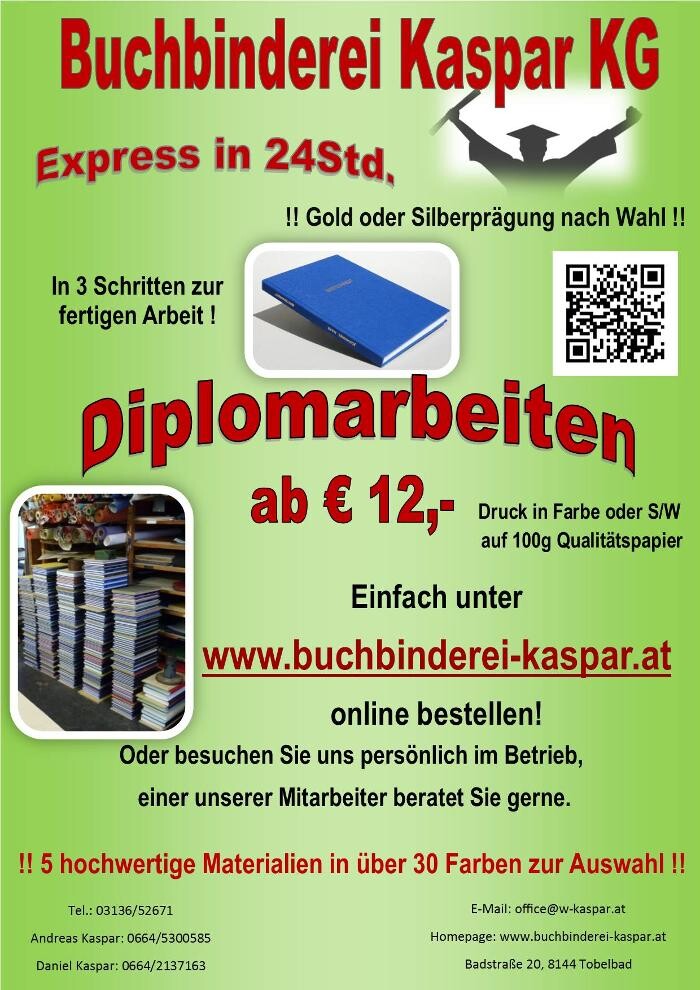 Bilder Buchbinderei Kaspar KG