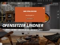 Website Screenshot Walter Lindner - Ofenbau