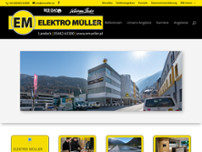 Elektro Müller - EM GmbH & Co KG website screenshot