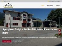 Website Screenshot Spenglerei Strigl GesmbH & Co KG