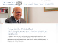 Screenshot for http://www.notar-reutte.at