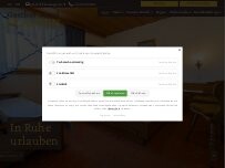 Website Screenshot Pension Gasthof Klausen - Pill