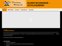 Schlosserei Hiltpolt website screenshot