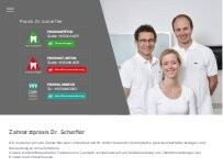 Website Screenshot Praxis Dr.Scherfler
