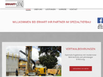 Erhart GesmbH website screenshot