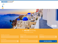 Bacher Touristik GmbH website screenshot