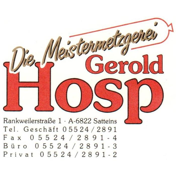 Bilder Die Meistermetzgerei Gerold Hosp