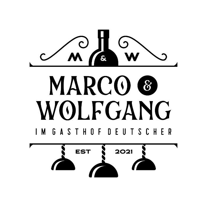 Marco & Wolfgang im Gasthof Deutscher Logo