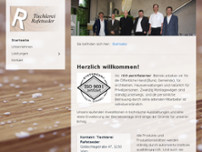 Rafetseder Tischlerei GmbH & Co KG website screenshot