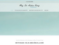 Screenshot for http://www.andreakoenig.at