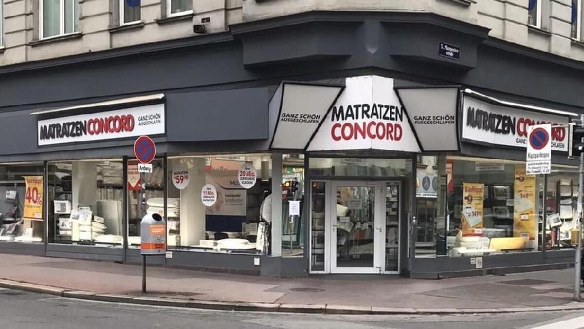 Bilder Matratzen Concord Filiale Wien 5.