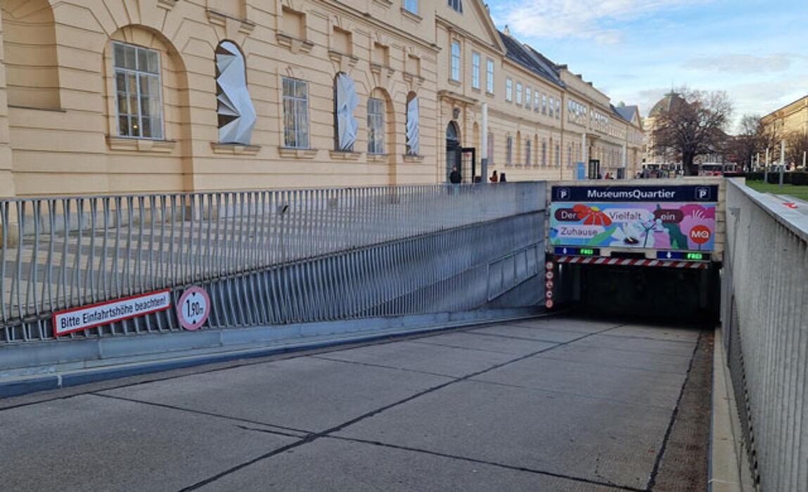 Bilder CONTIPARK Tiefgarage Am MuseumsQuartier