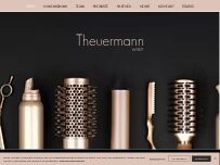 Website Screenshot Friseure Theuermann Wien