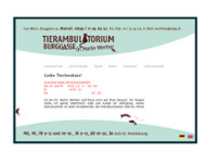 Tierambulatorium Burggasse - Dr. Martin Werther website screenshot
