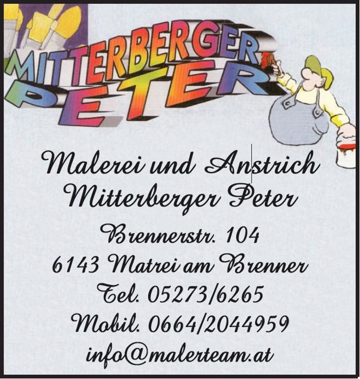 Bilder Maler Team Mitterberger