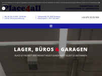 Place4all KE Lagerverwaltung GmbH website screenshot