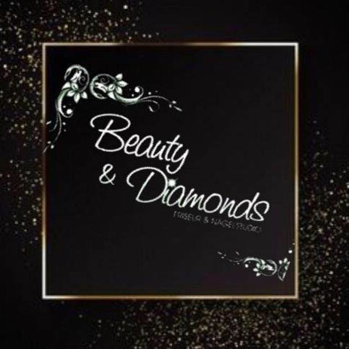 Beauty & Diamonds Friseur & Nageldesign Logo