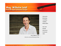 Mag. Wilhelm Loidl website screenshot