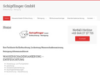 Schipflinger GmbH website screenshot