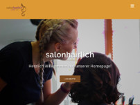 Friseur Salon Hairlich Sandra Auer website screenshot