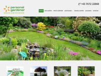 PERSONAL-GARDENER GARTENDESIGN GmbH website screenshot