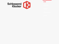 Klocker Johannes Schlosserei GmbH website screenshot