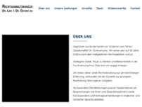 Screenshot for https://www.anwalt-bludenz.at