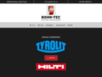 Bohr-Tec Peter Gortano website screenshot