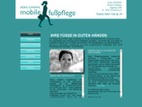 Ganahl Heike - mobile Fußpflege website screenshot