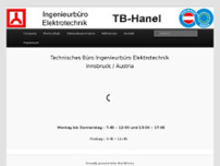 TB Hanel GmbH website screenshot