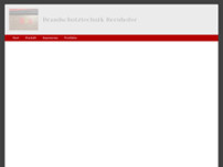 Brandschutztechnik Bernhofer website screenshot