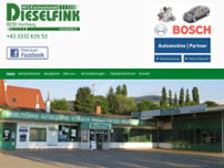 KFZ-Fachwerkstatt - Dieselfink GmbH website screenshot