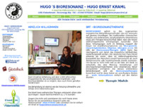 Hugo´s Bioresonanz website screenshot