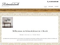 Website Screenshot Rahmenkabinett Breitwieser